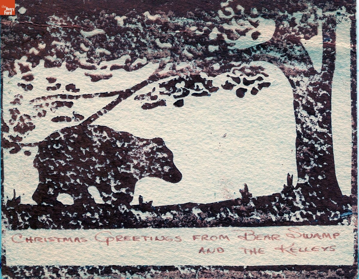 THF611289 / 'Christmas Greetings from Bear Swamp and the Kelleys,' 1960