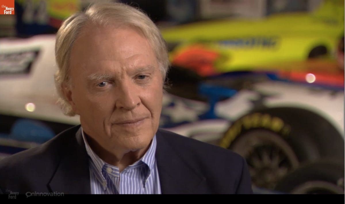"The Famous Champagne Bottle," Clip from Interview with Dan Gurney, August 20, 2008
