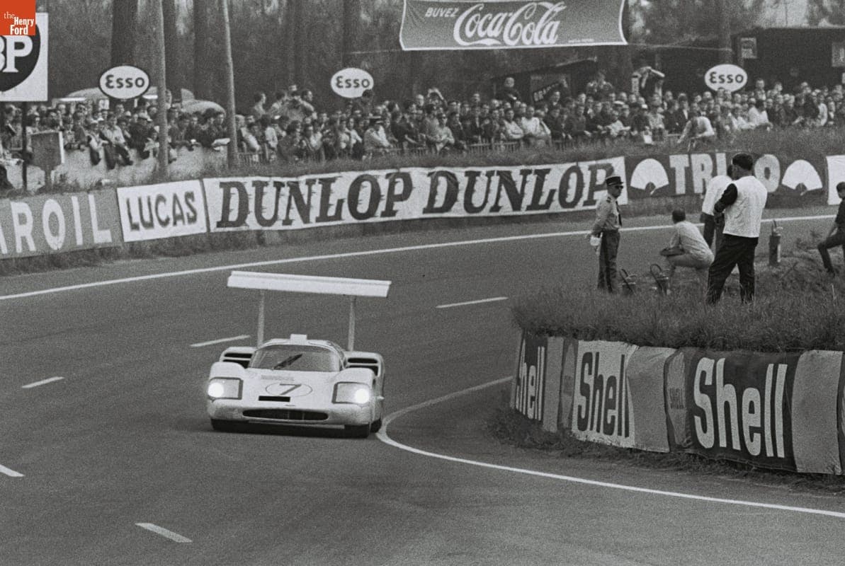 Chaparral 2F Driven by Mike Spence and Phil Hill in the 24 Heures du Mans (24 Hours of Le Mans) Race, June 1967