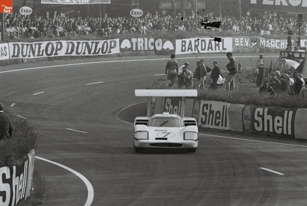 Chaparral 2F Driven by Mike Spence and Phil Hill in the 24 Heures du Mans (24 Hours of Le Mans) Race, June 1967
