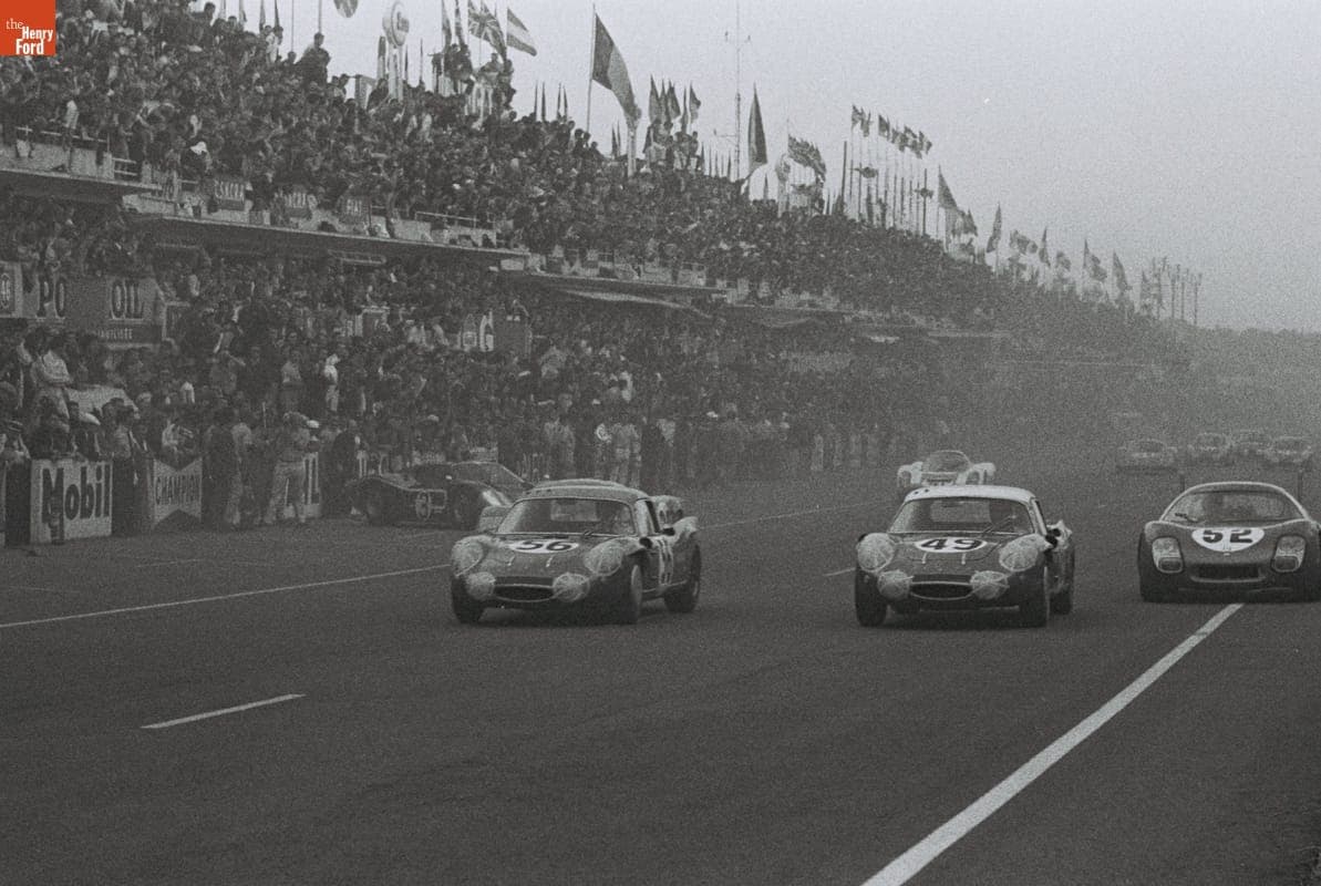 Start of the 24 Heures du Mans (24 Hours of Le Mans) Race, June 1967