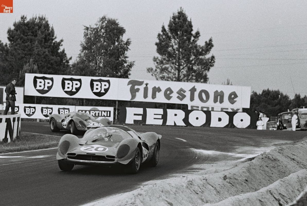 Ferrari Cars in the 24 Heures du Mans (24 Hours of Le Mans) Race, June 1967