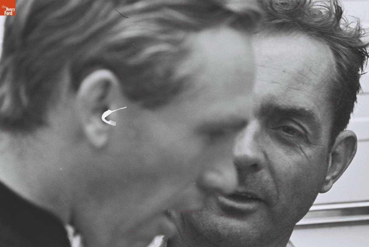 Mike Spence and Phil Hill at the 24 Heures du Mans (24 Hours of Le Mans) Race, June 1967