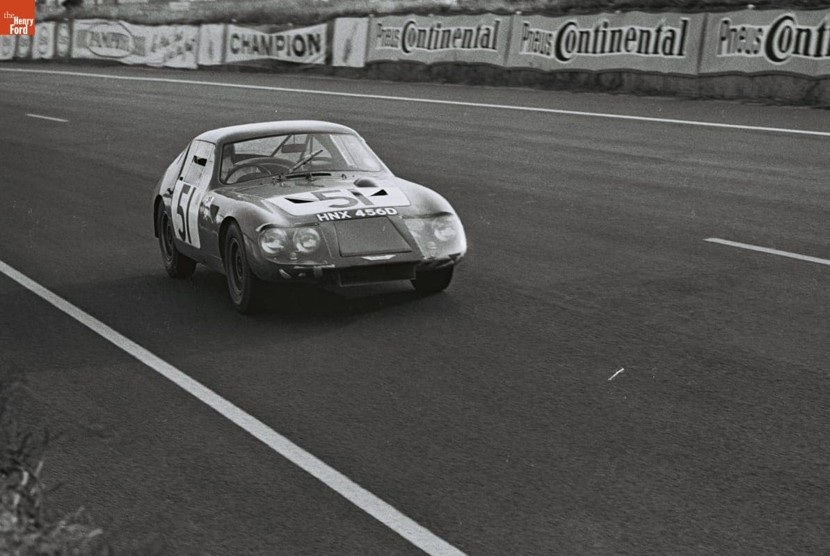 Austin-Healey Sprite Le Mans Driven by Clive Baker and Andrew Hedges in the 24 Heures du Mans (24 Hours of Le Mans) Race, June 1967