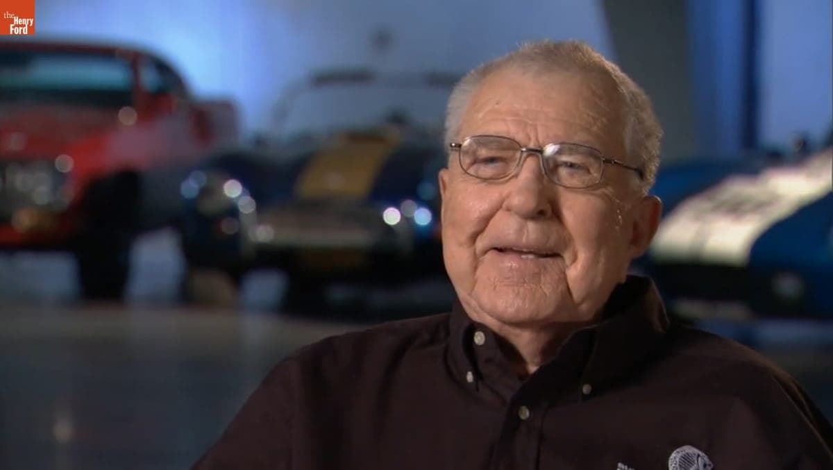 "Kinetic Energy and Brakes," Clip from Interview with Carroll Shelby, August 19, 2008