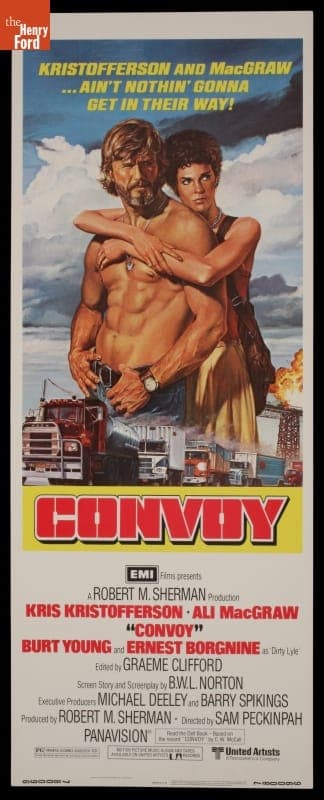 Movie Poster, "Convoy," 1978