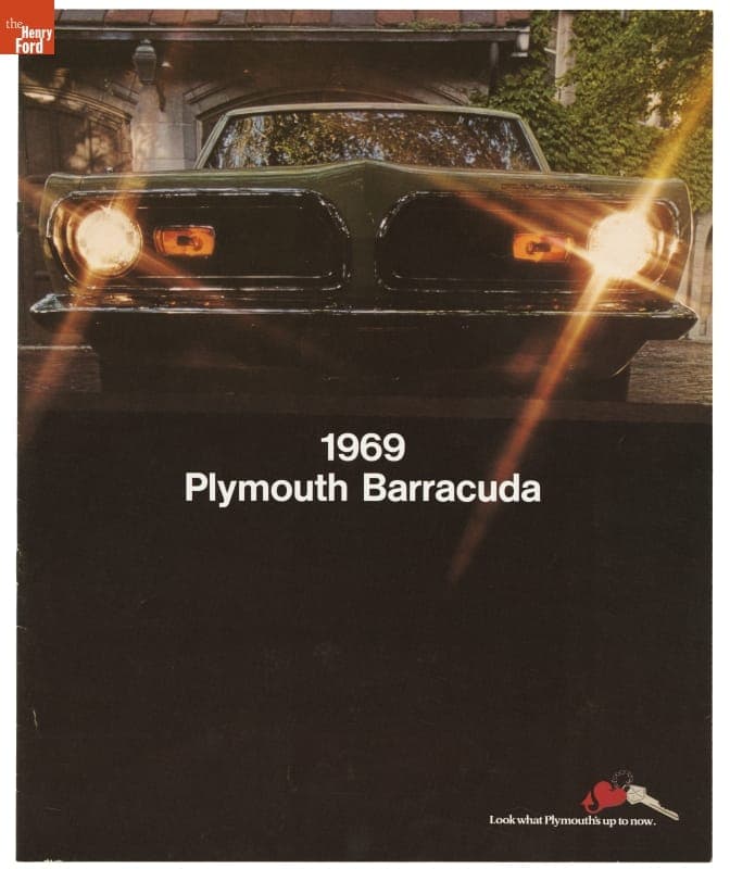"1969 Plymouth Barracuda- Look what Plymouth's up to Now"