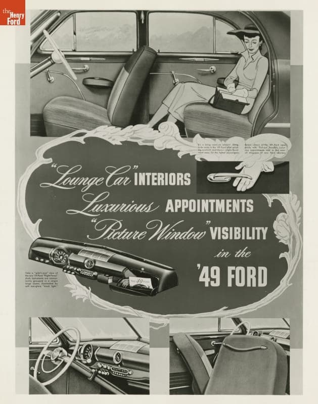1949 Ford Sedan Advertising