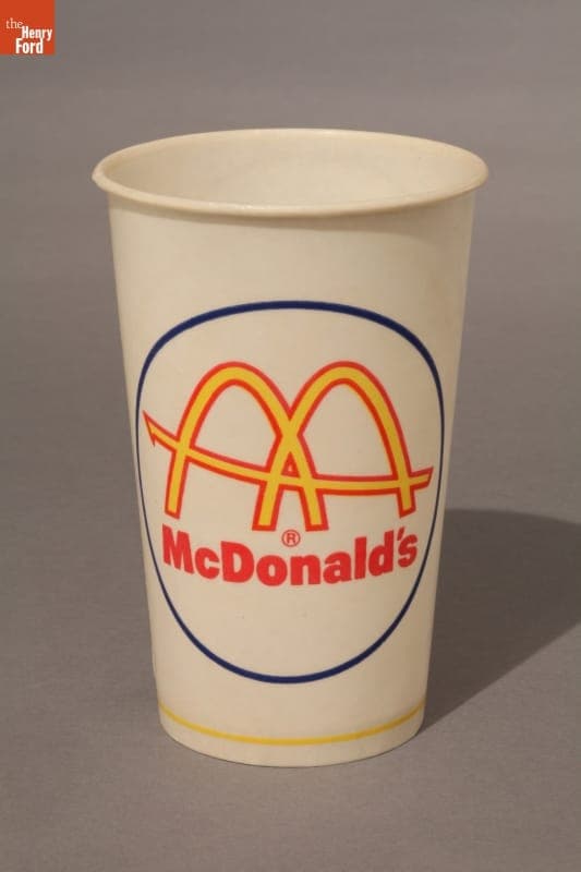 McDonald's Waxed Paper Cup, 1964-1975