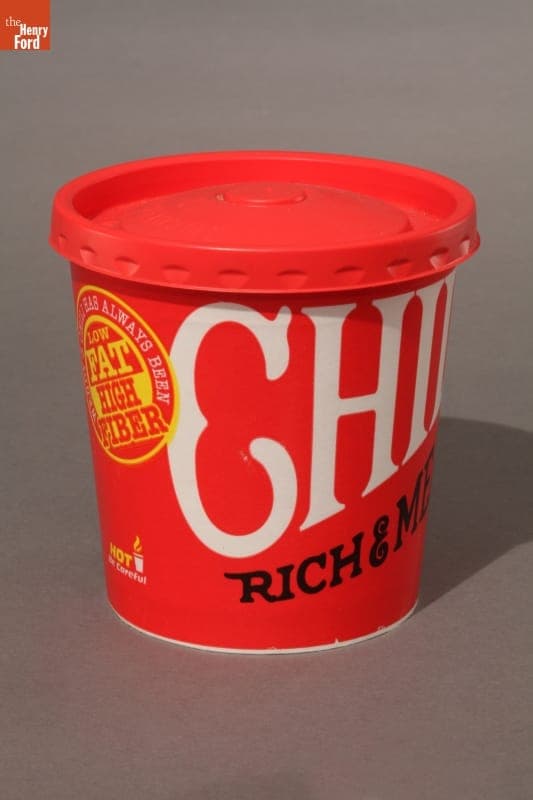 Paper Chili Bowl from Wendy's Restaurant, 1999