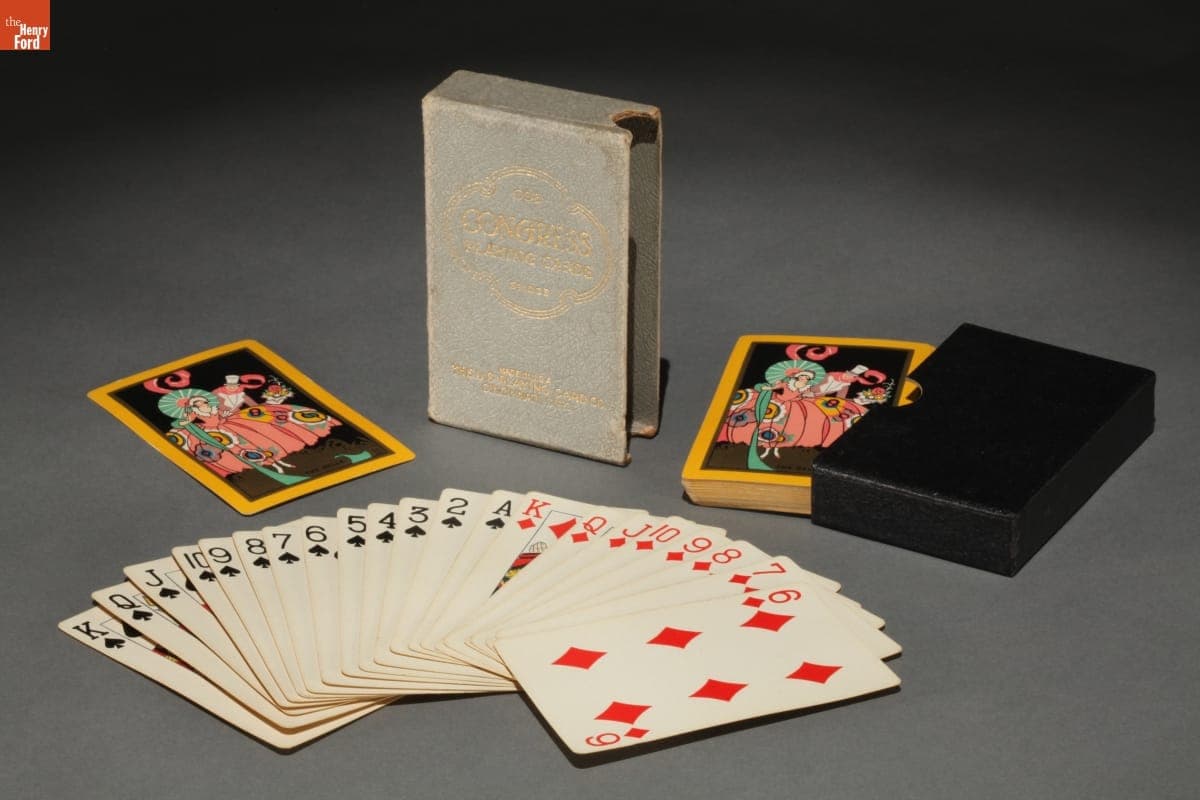 Congress "The Belle" Playing Cards, 1928