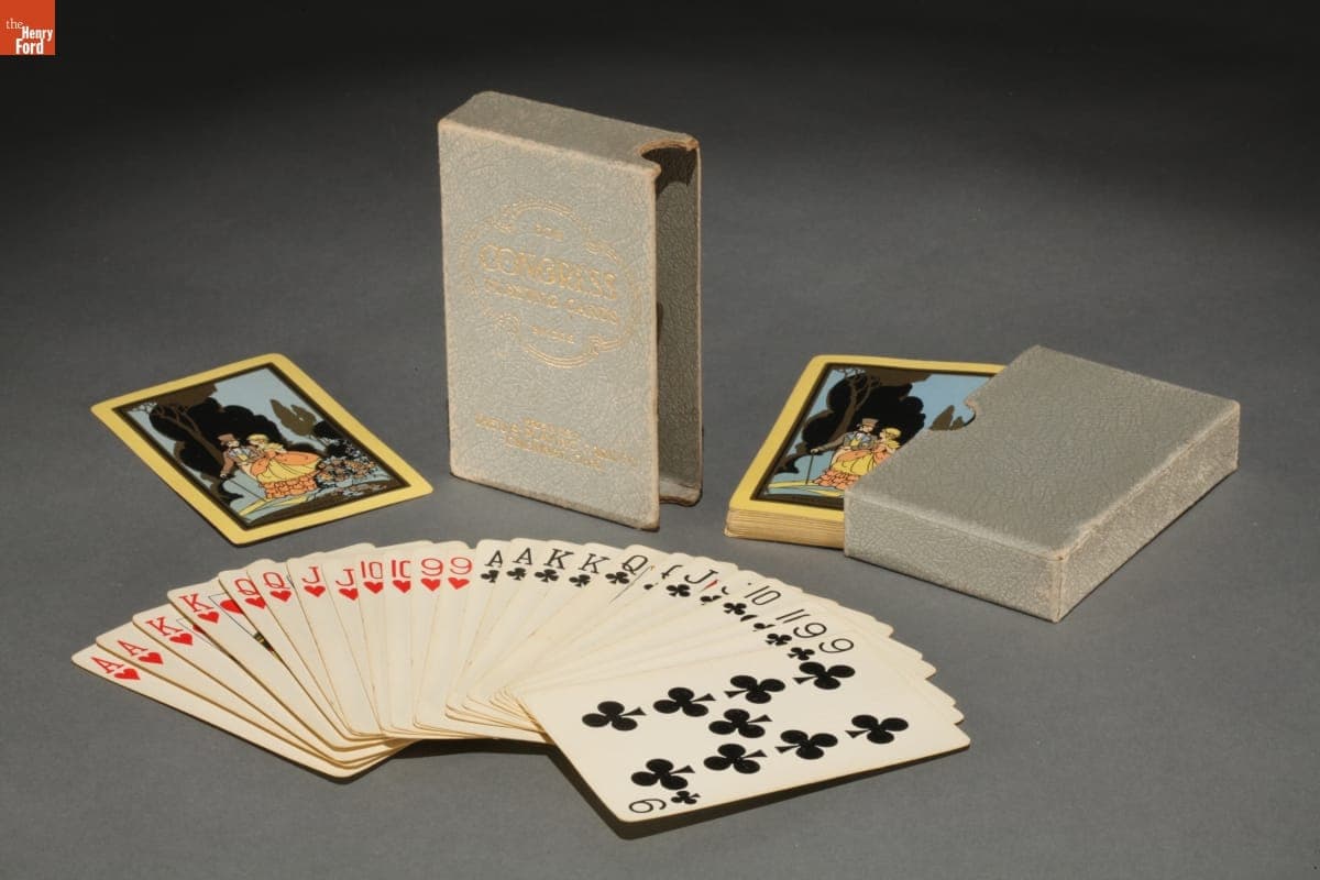 Congress "Sweethearts" Playing Cards, 1928