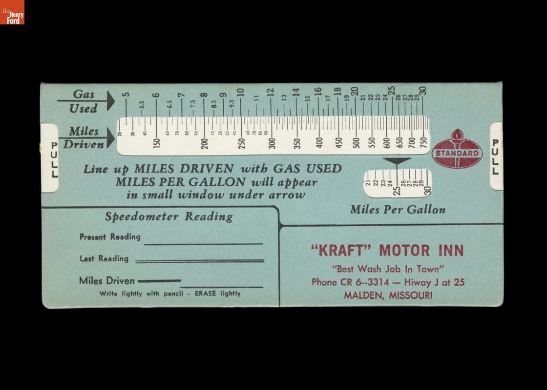 Deluxe Mile Teller, circa 1960