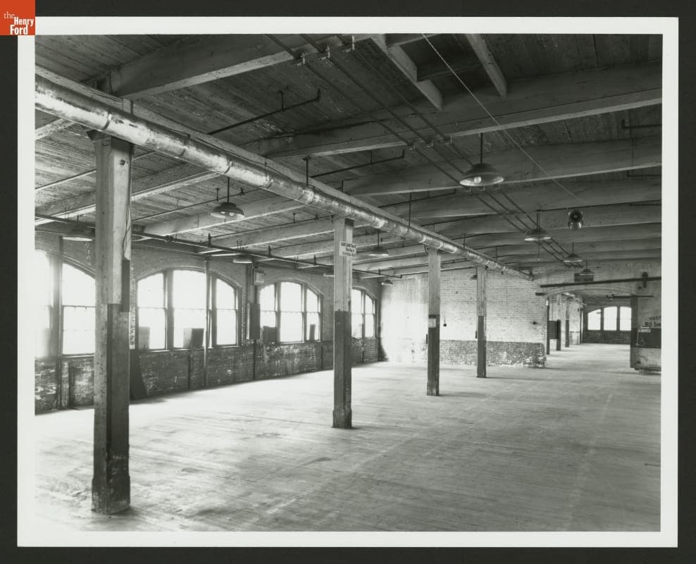 Interior of the Former Ford Motor Company Piquette Plant, Detroit, Michigan, 1989