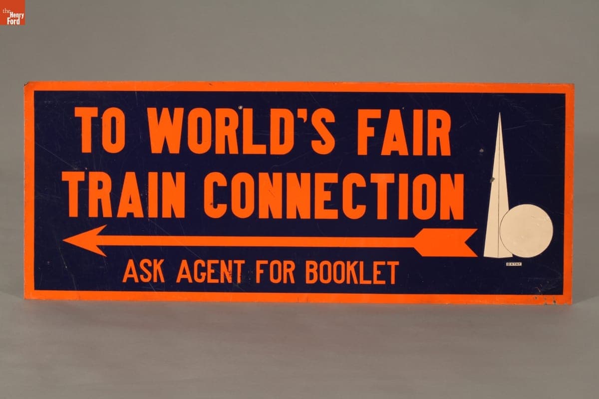 New York World's Fair Sign, 1939-1940