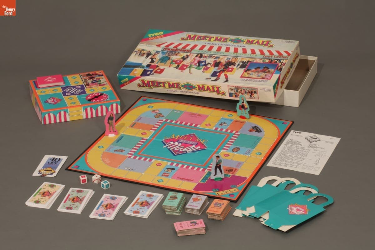 Meet Me at the Mall Board Game, 1990