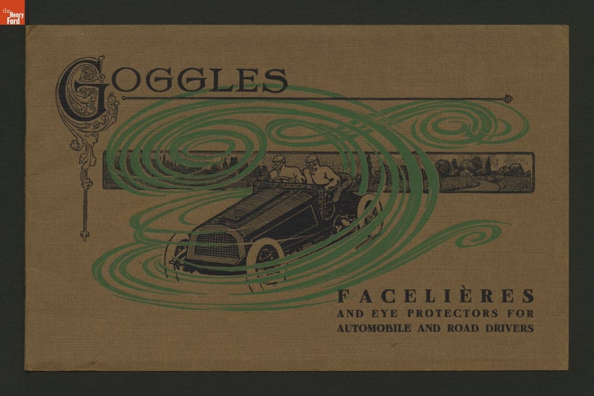 "The Rainy Day" Driving Goggles and Eye Protectors, E.B. Meyrowitz, circa 1905