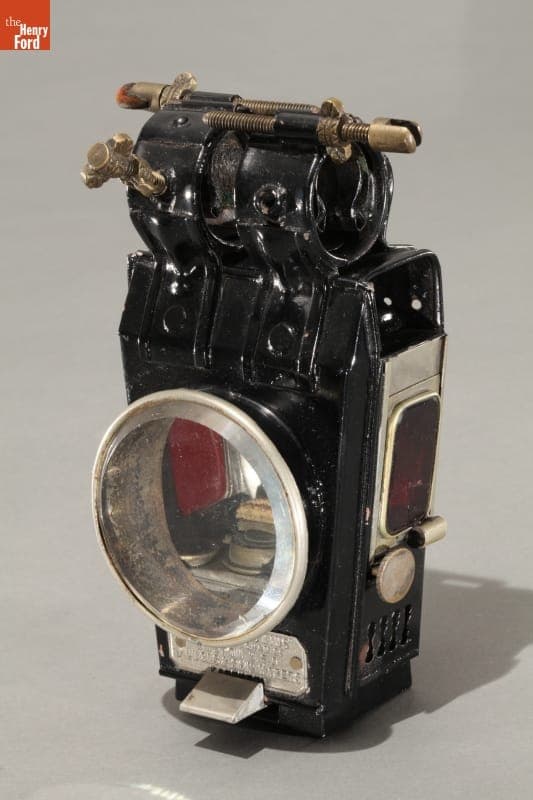 Kerosene Bicycle Lamp, circa 1882