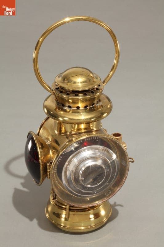 Automobile Tail Lamp, circa 1906