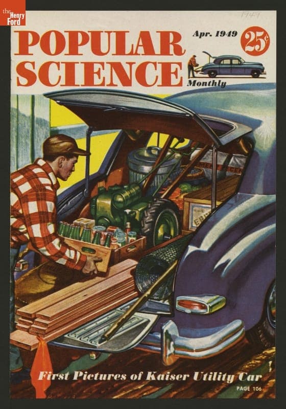 Article on 1949 Kaiser Sedan Reprinted from "Popular Science Monthly"