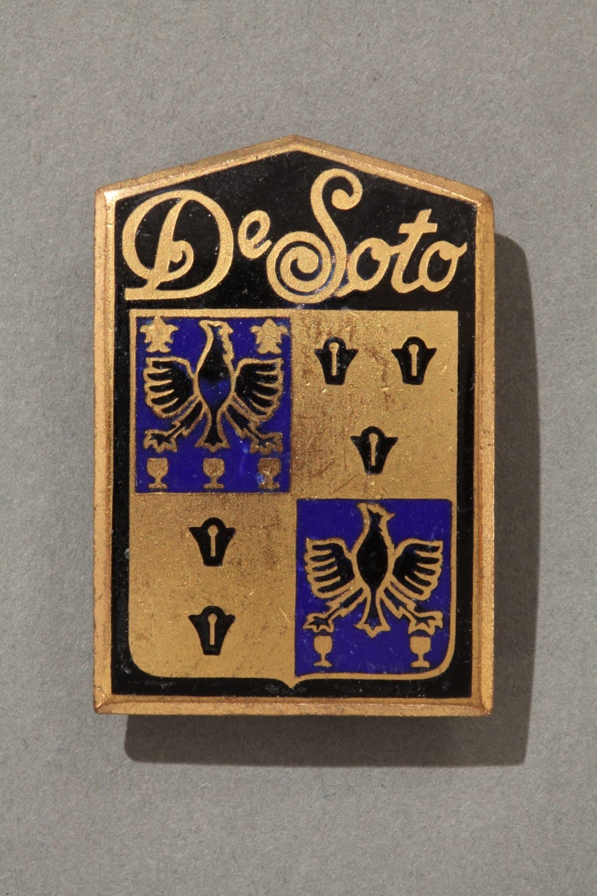 DeSoto Automobile Emblem, 1925-1935