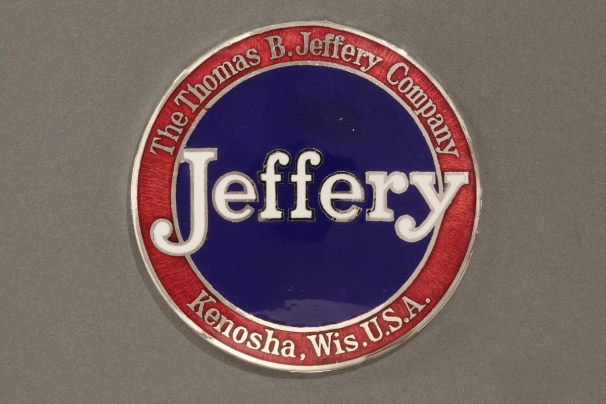 Jeffery Radiator Emblem, circa 1920