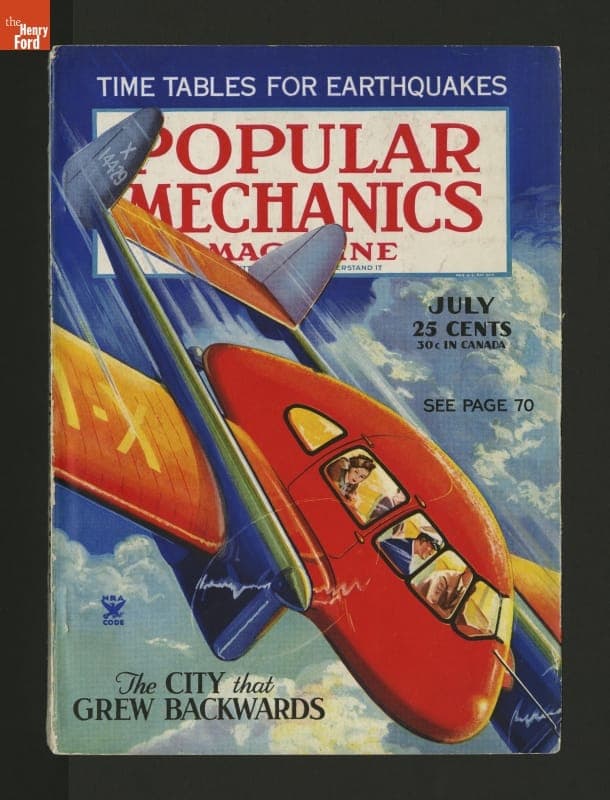 "Popular Mechanics," July 1935