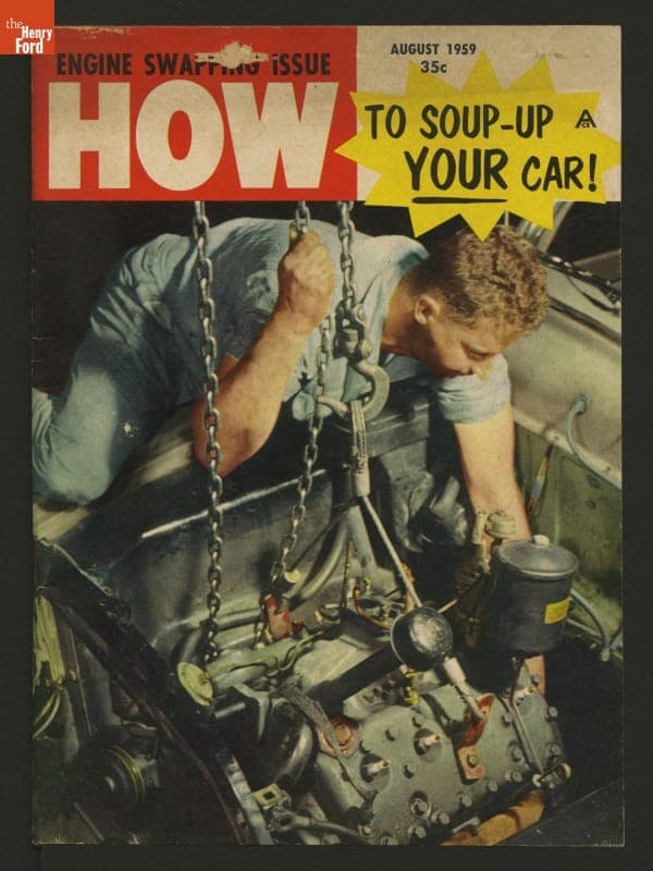 "How to Soup-Up Your Car!" Magazine, August 1959