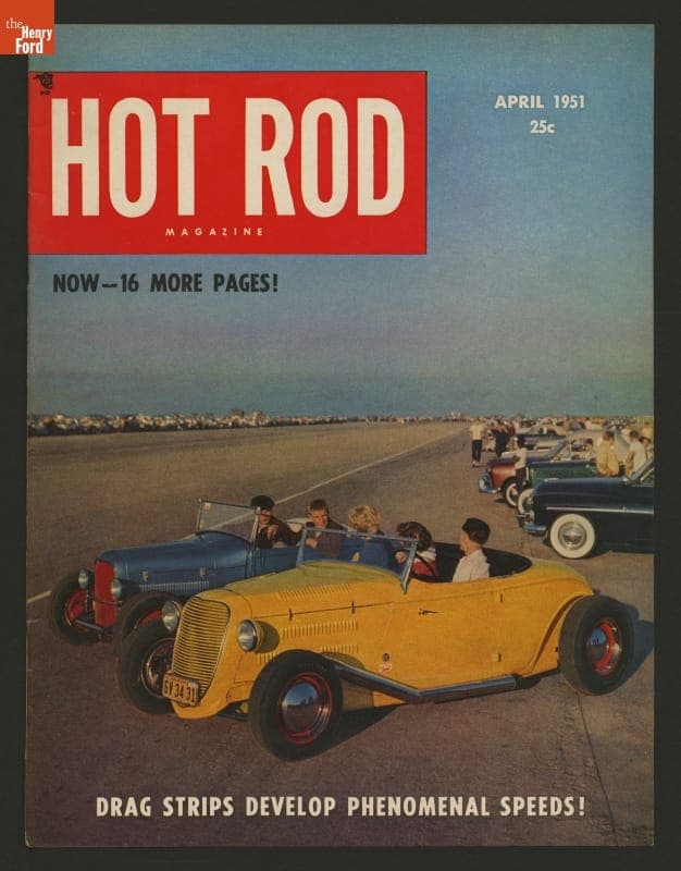 "Hot Rod" Magazine, April 1951