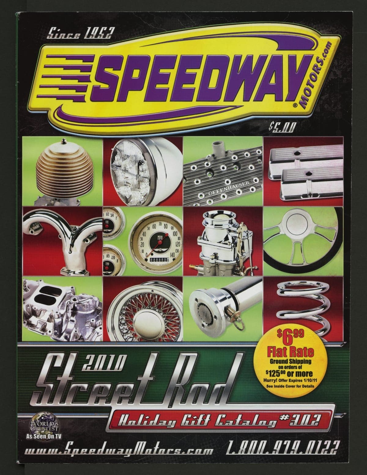 Speedway Motors Auto Street Rod Holiday Gift Catalog, 2010