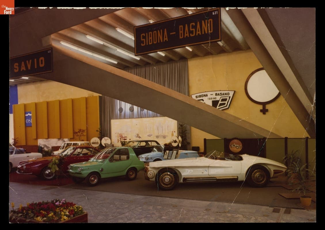 Mercer-Cobra Displayed at Torino Auto Show, 1964