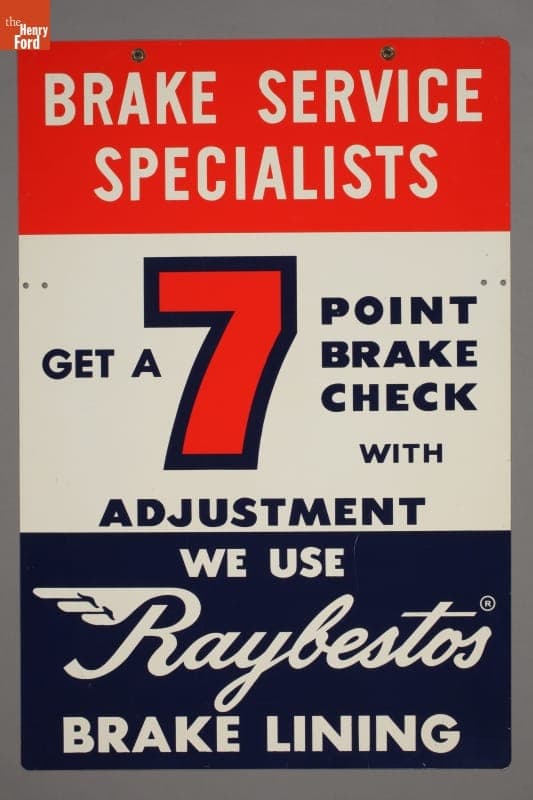 Raybestos Sign, 1930-1950