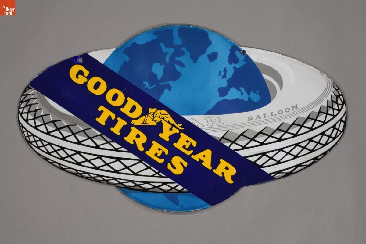 Goodyear Tires Sign, 1927-1935