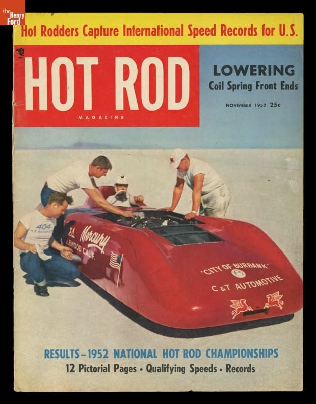 "Hot Rod" Magazine, November 1952