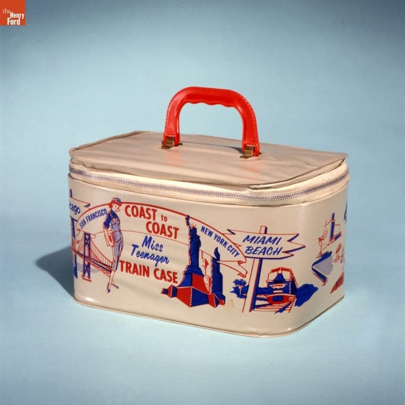 "Coast to Coast: Miss Teenager," Train Case, circa 1965