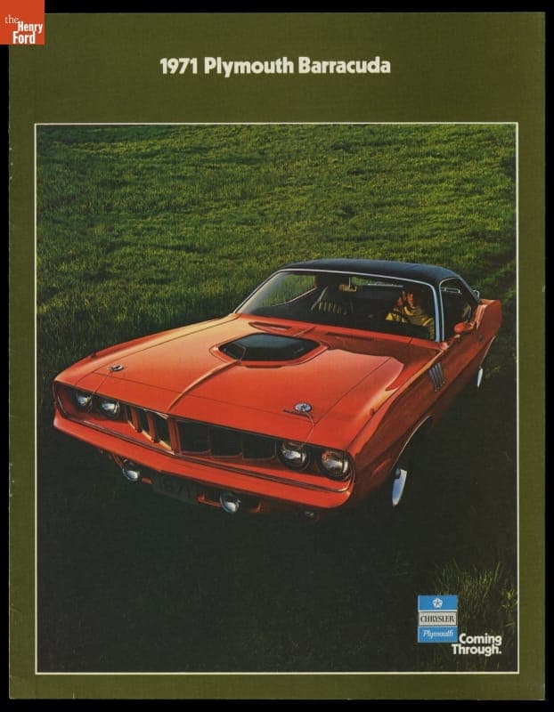 Sales Brochure, 1971 Plymouth Barracuda