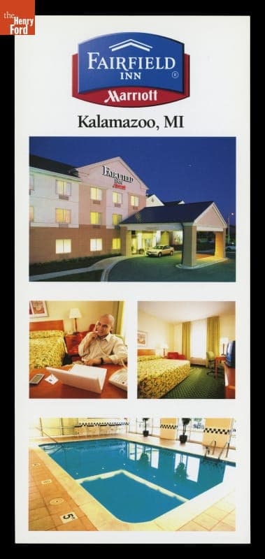 Travel Brochure, Fairfield Inn - Marriott, Kalamazoo, Michigan, 2011