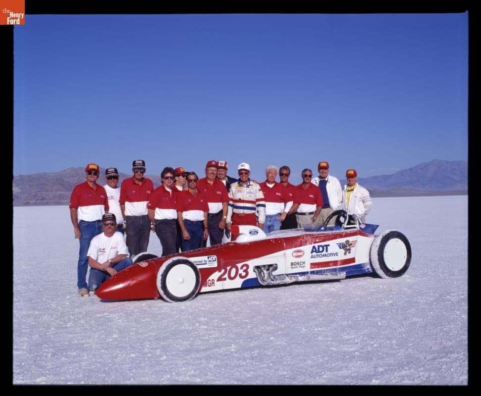 Bobby Unser Collection--Photographs--Racing--1993 Bonneville Record--Item22