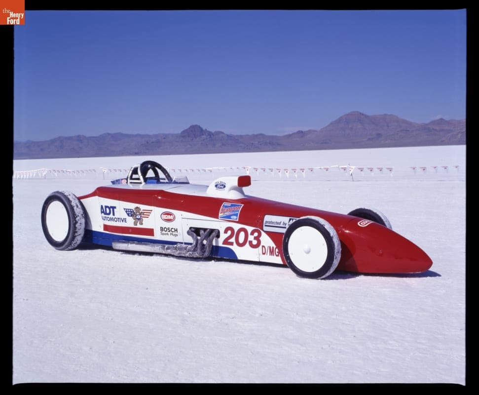Bobby Unser Collection--Photographs--Racing--1993 Bonneville Record--Item24