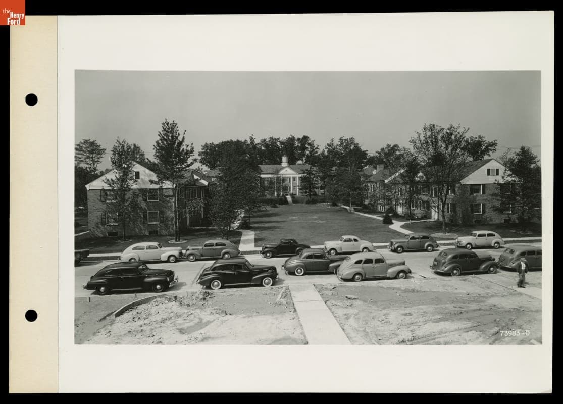 Apartment Buildings at the Ford Foundation, Dearborn, Michigan, 1940