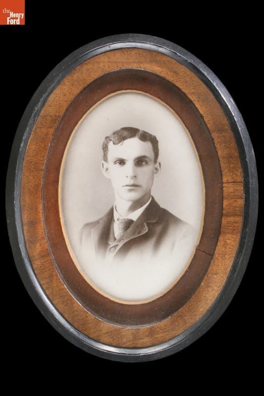 Framed Portrait of Henry Ford, 1886
