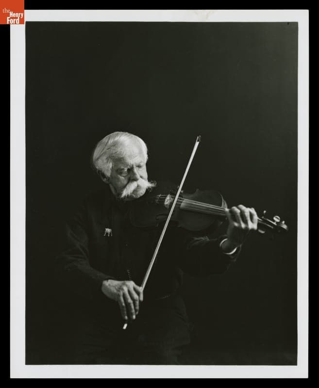 Fiddler Mellie Dunham, circa 1925