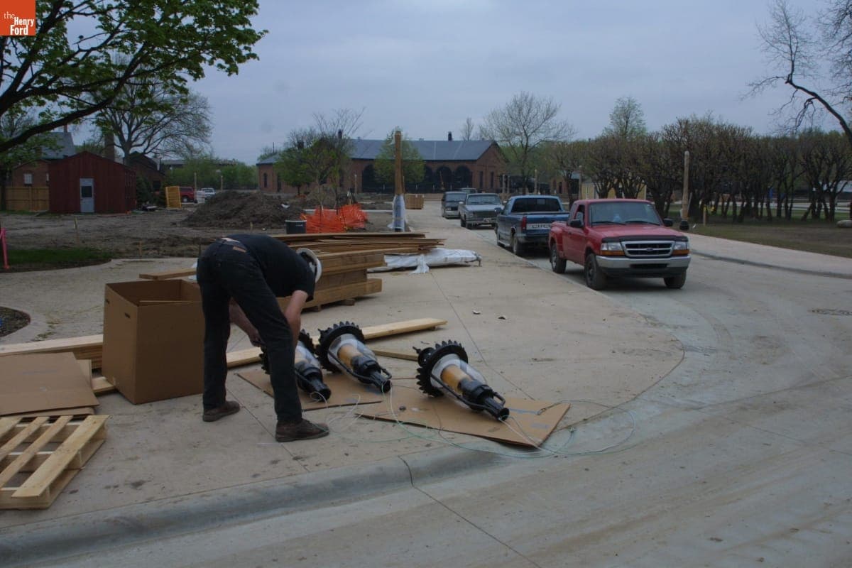 Greenfield Village Restoration Project, May 2003