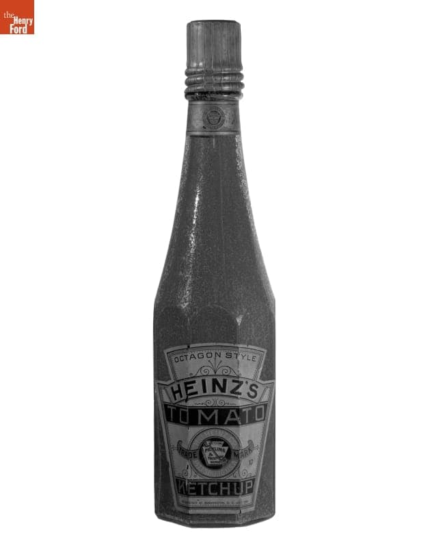 Heinz Ketchup Display Bottle, circa 1891