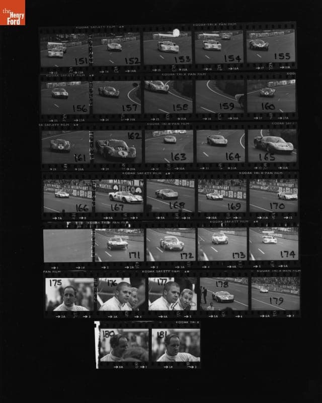 Ford Mark IV Car at the 24 Hours of Le Mans Race, June 1967