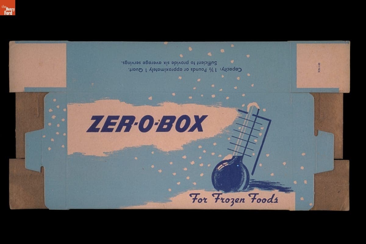 Zer-O-Box Freezer Box, circa 1949