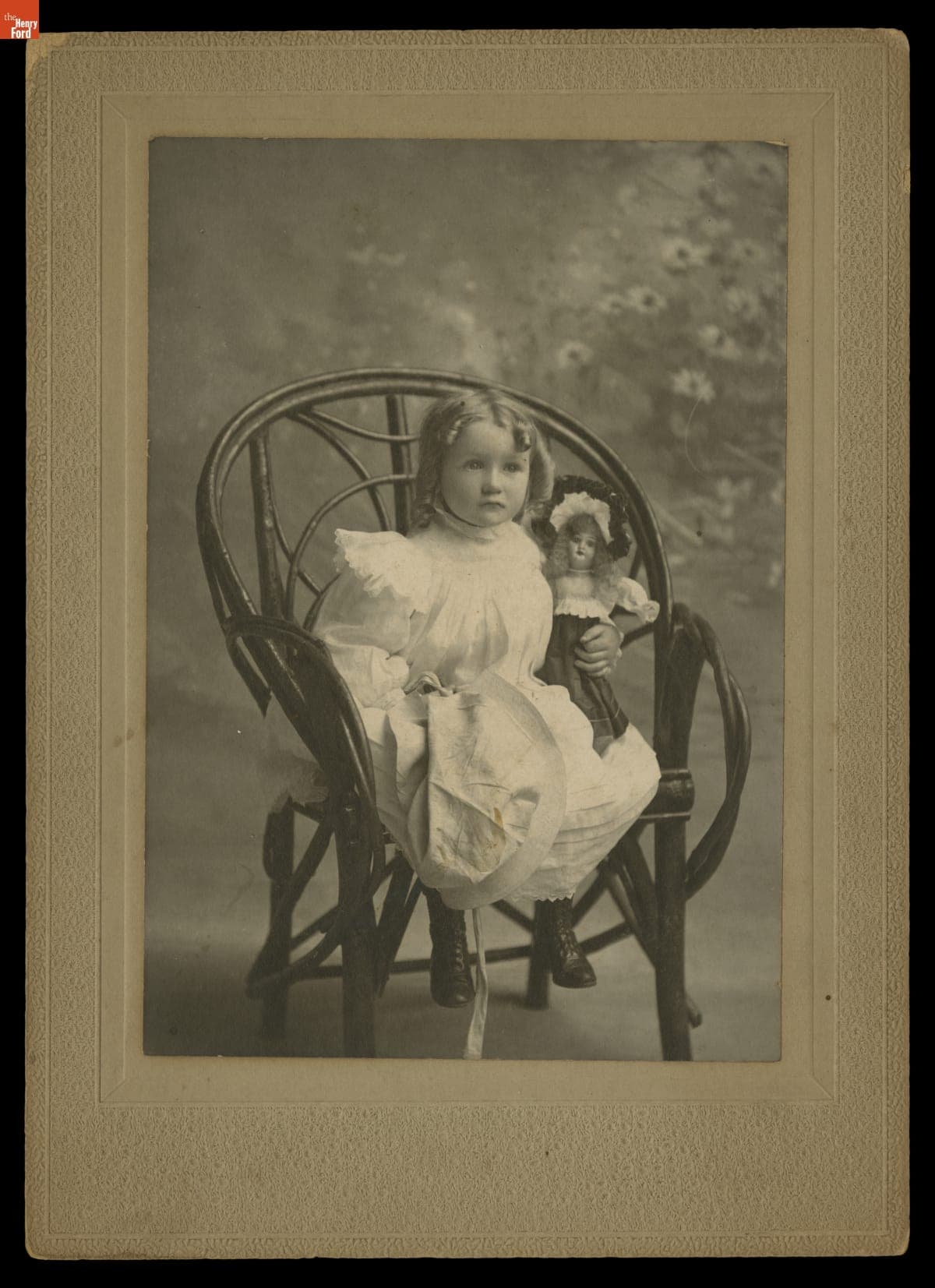 Helen Shepherd with Her Doll, 1900