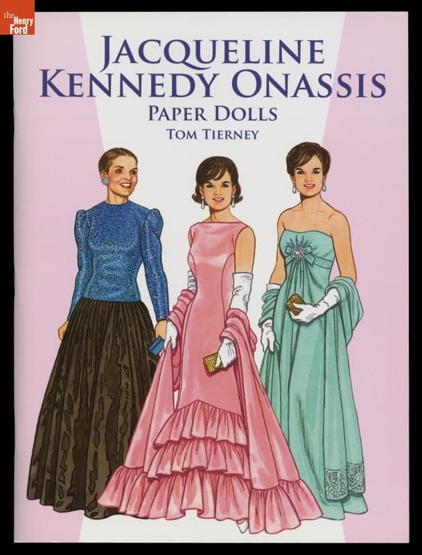 Book, "Jacqueline Kennedy Onassis Paper Dolls," 1999