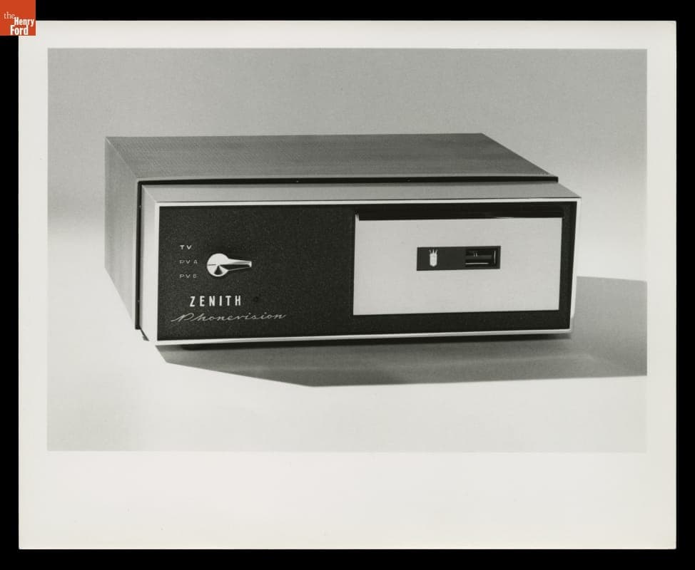 Zenith "Phonevision" Subscription Television Decoder Unit with Control Panel Closed, 1958