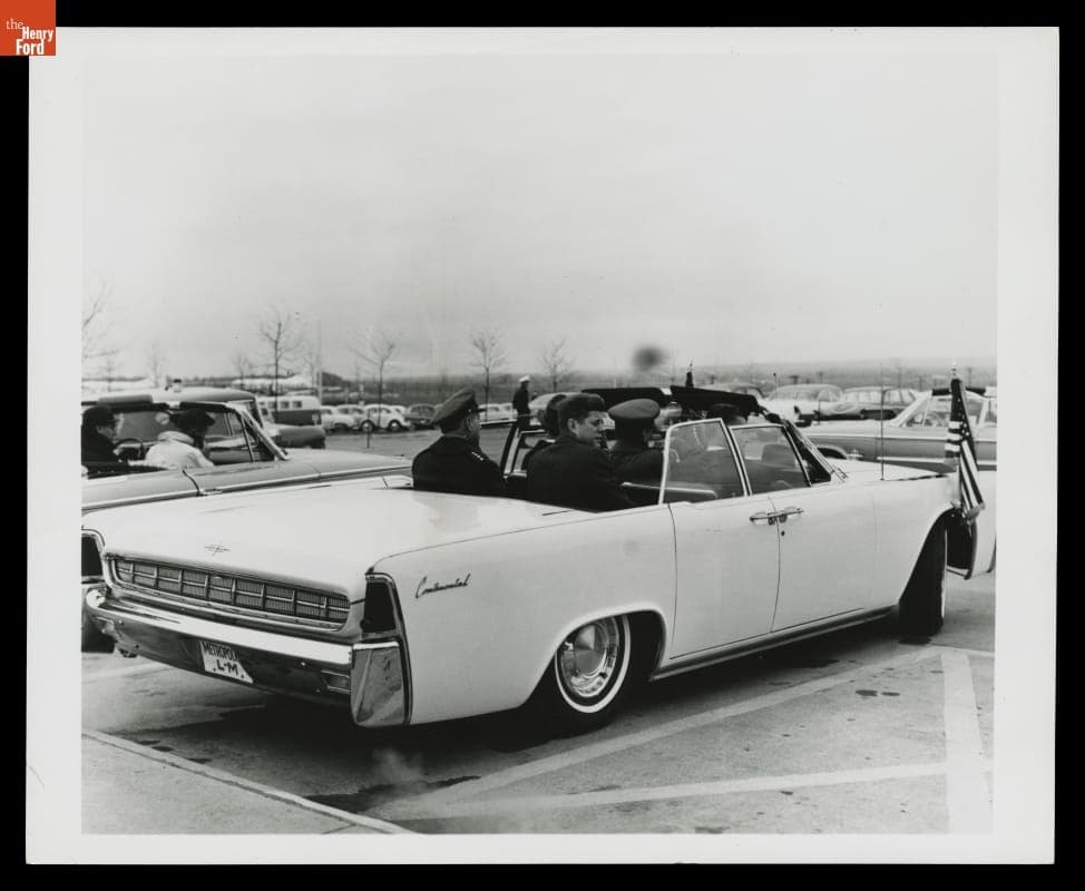 President John F. Kennedy Visiting Offutt Air Force Base, December 7, 1962